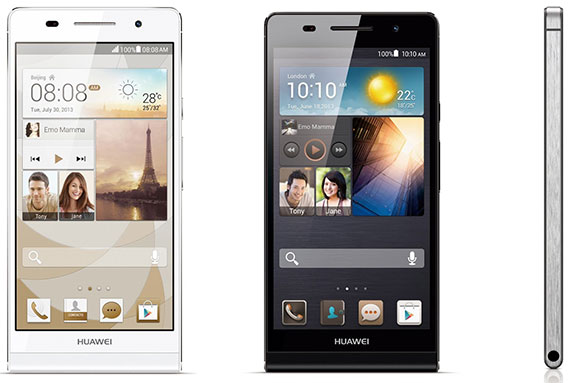 Huawei Ascend P6S вышел на российский рынок